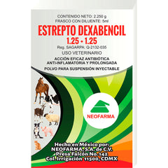 ESTREPTO DEXABENCIL 1.25 + 1.25
