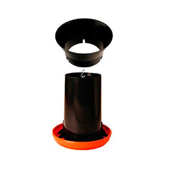 COMEDERO COLGANTE NEGRO PLASTICO