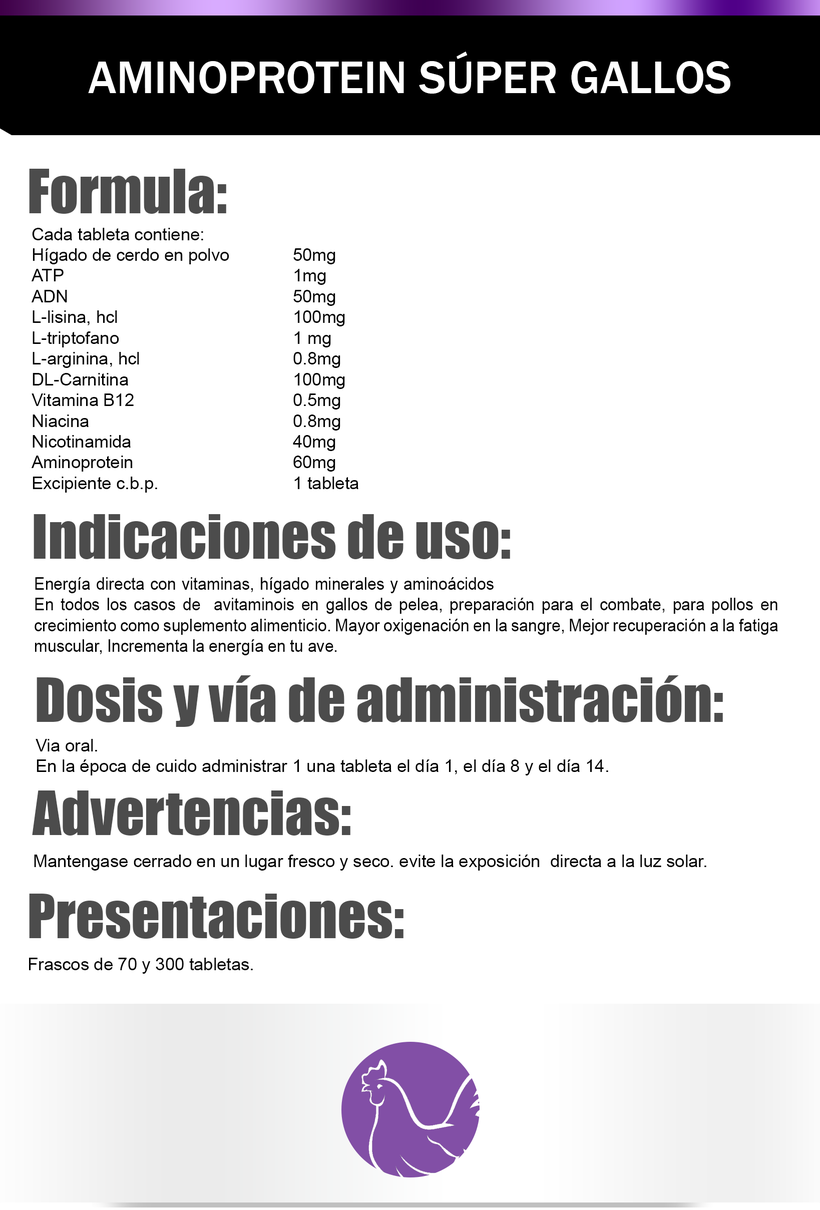 AMINOPROTEIN SUPER GALLOS
