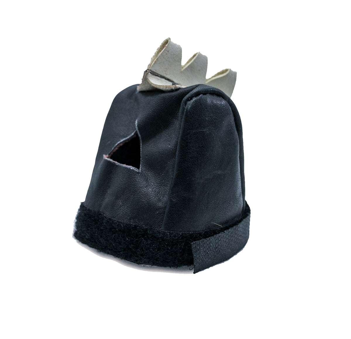 CAPUCHA DE PIEL PARA GALLO*