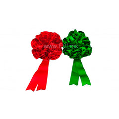 MOÑAS PAR (ROJO Y VERDE)*