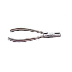 PINZA ANILLADORA ACERO INOX.