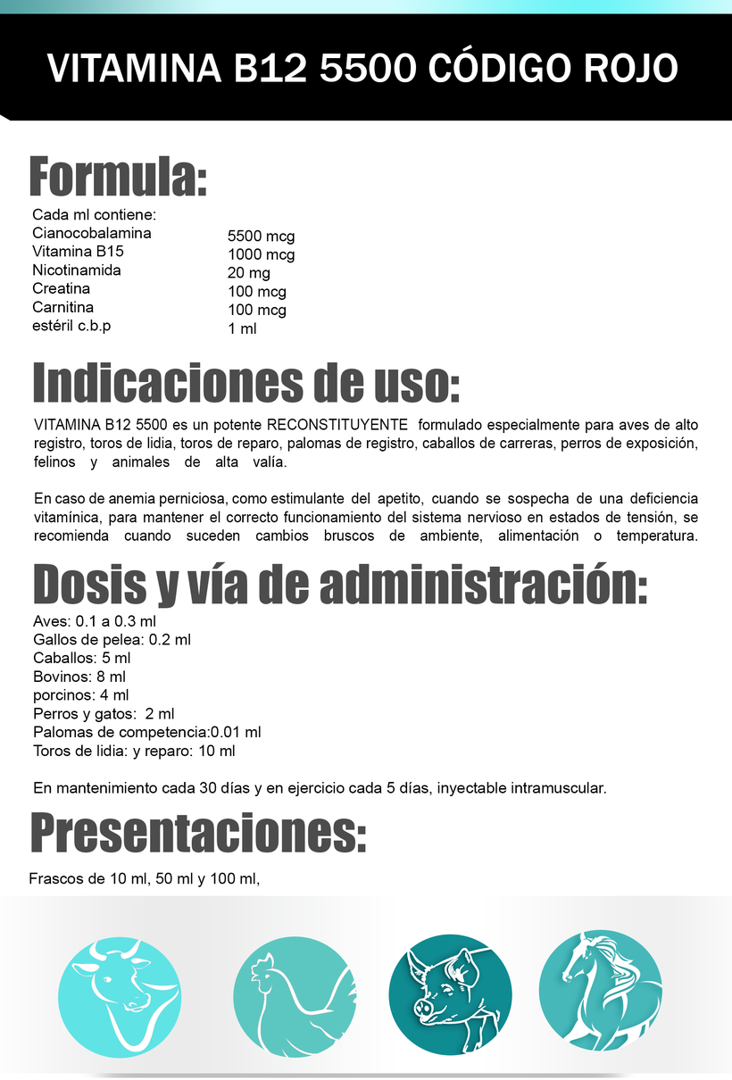 VITAMINA 5500 CODIGO ROJO